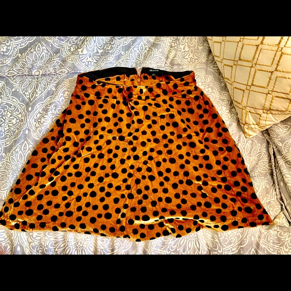 Cheetah print skirt size 2